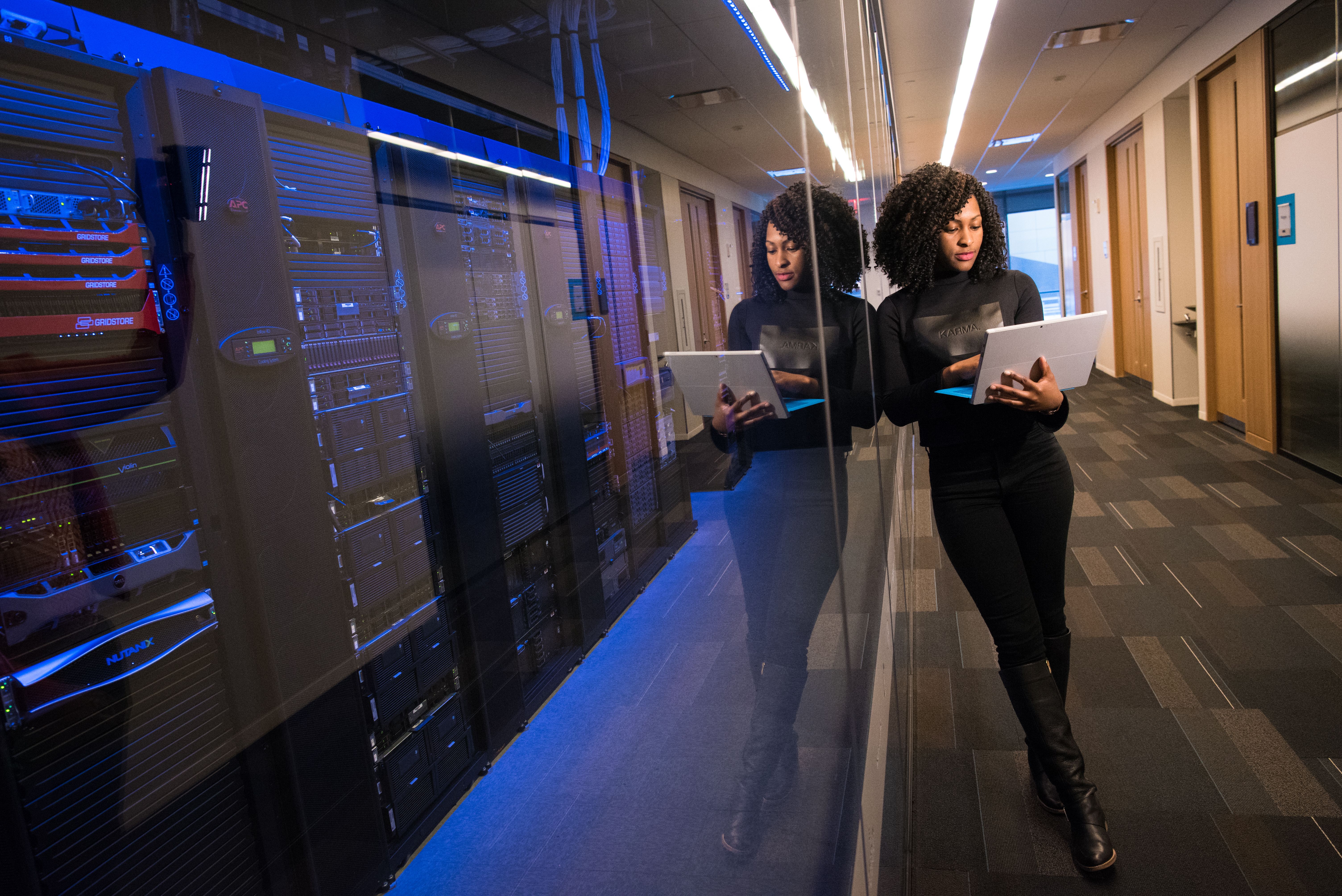 IT professionals working on technology solutions